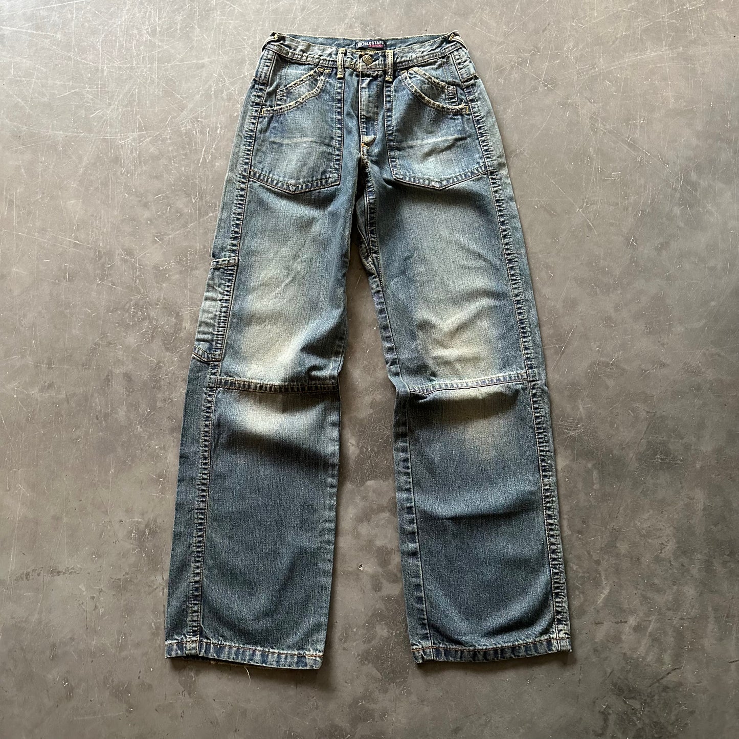 Vintage Cargo Denim Jeans W28