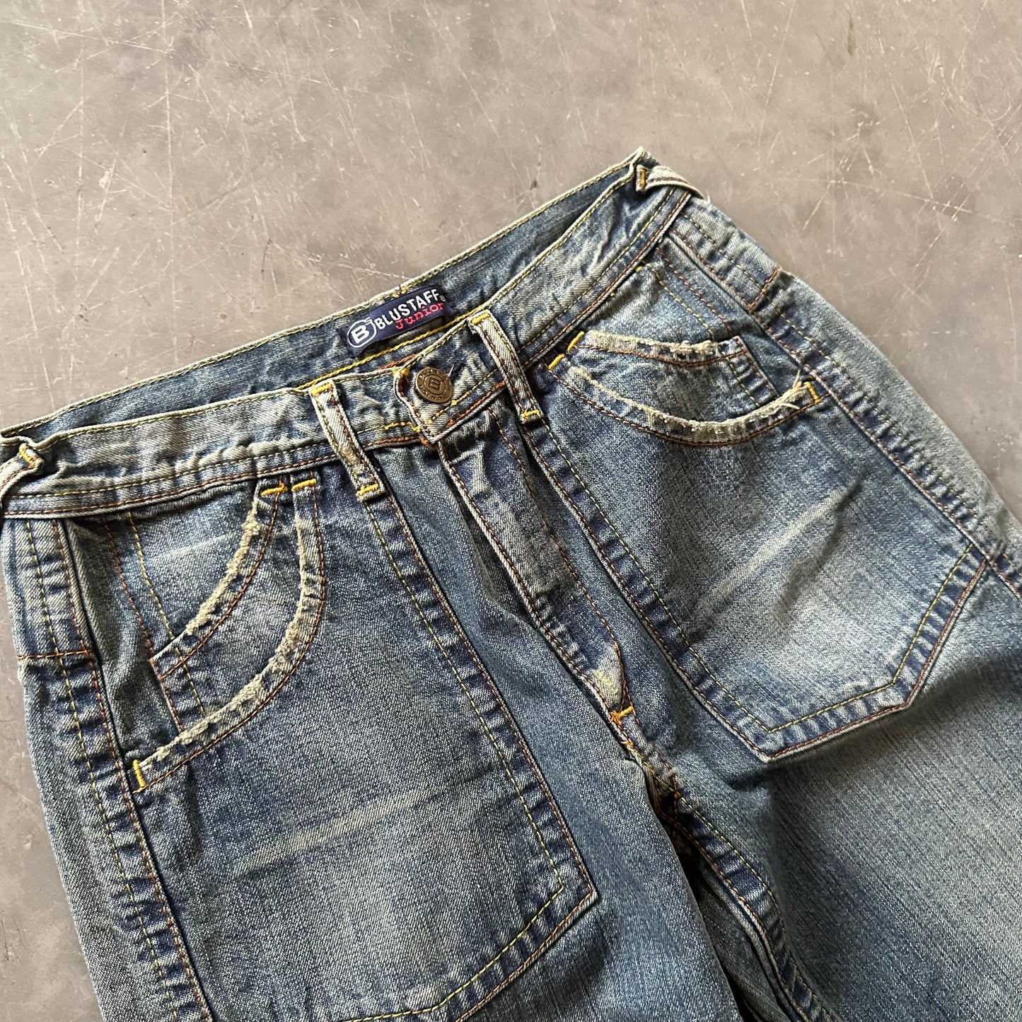 Vintage Cargo Denim Jeans W28