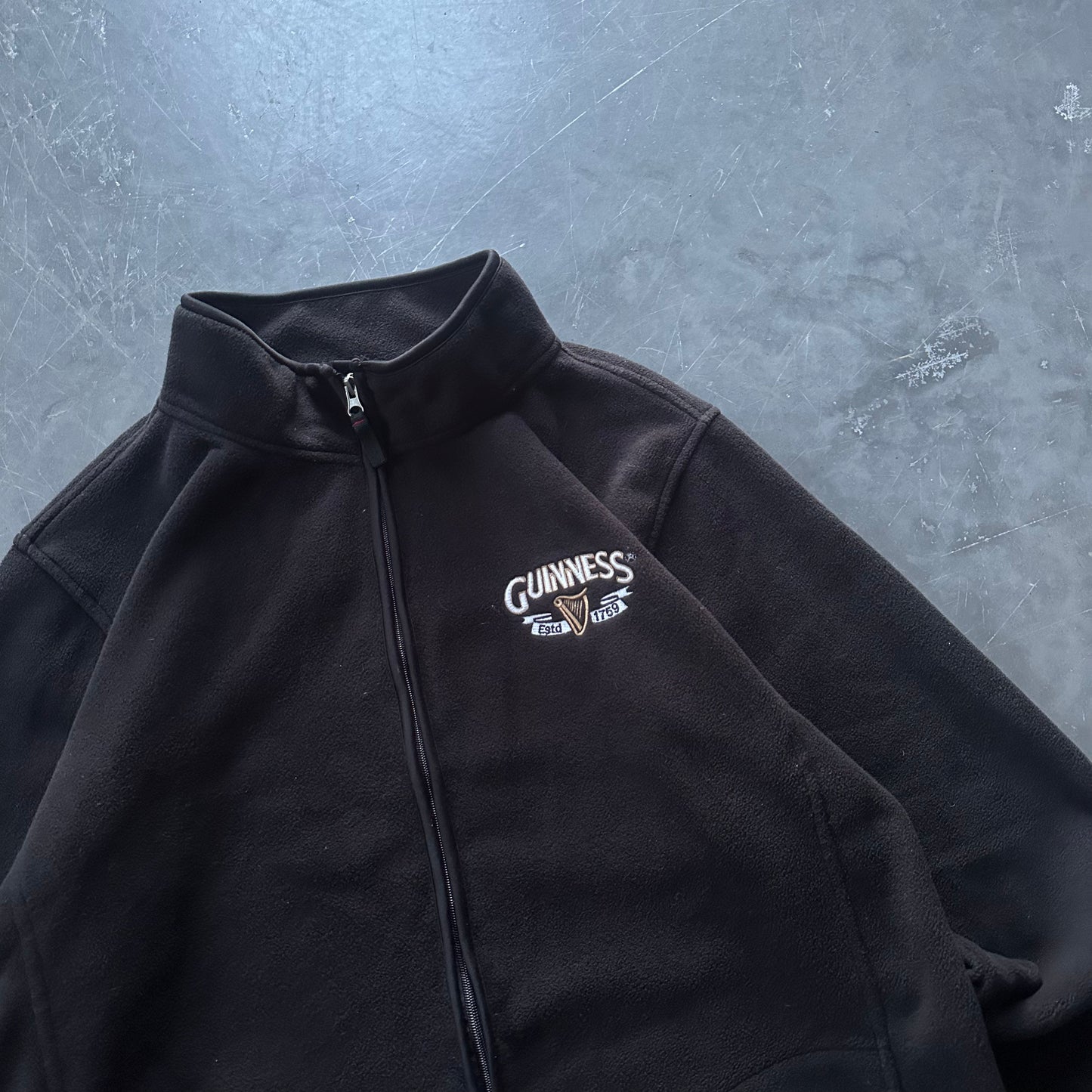 Vintage Guinness Fleece Size Large