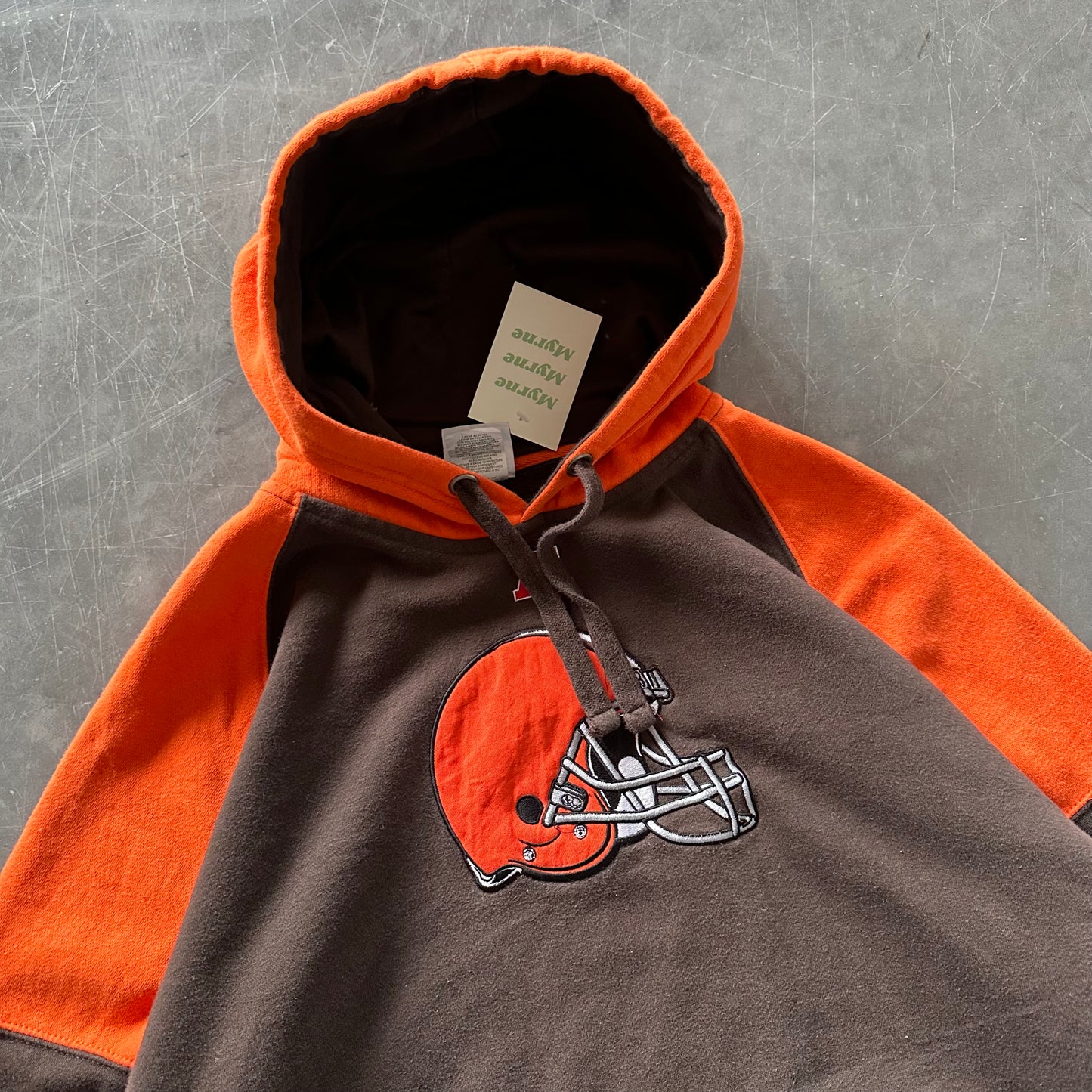 Vintage Cleveland Browns Hoodie Size L/XL