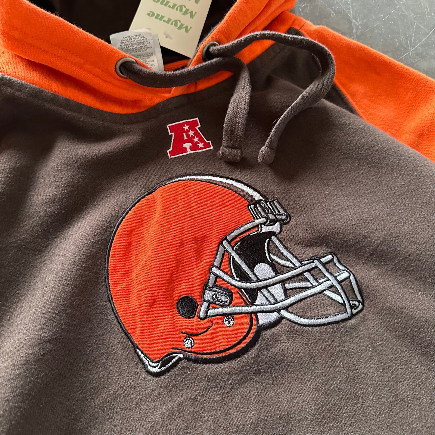 Vintage Cleveland Browns Hoodie Size L/XL