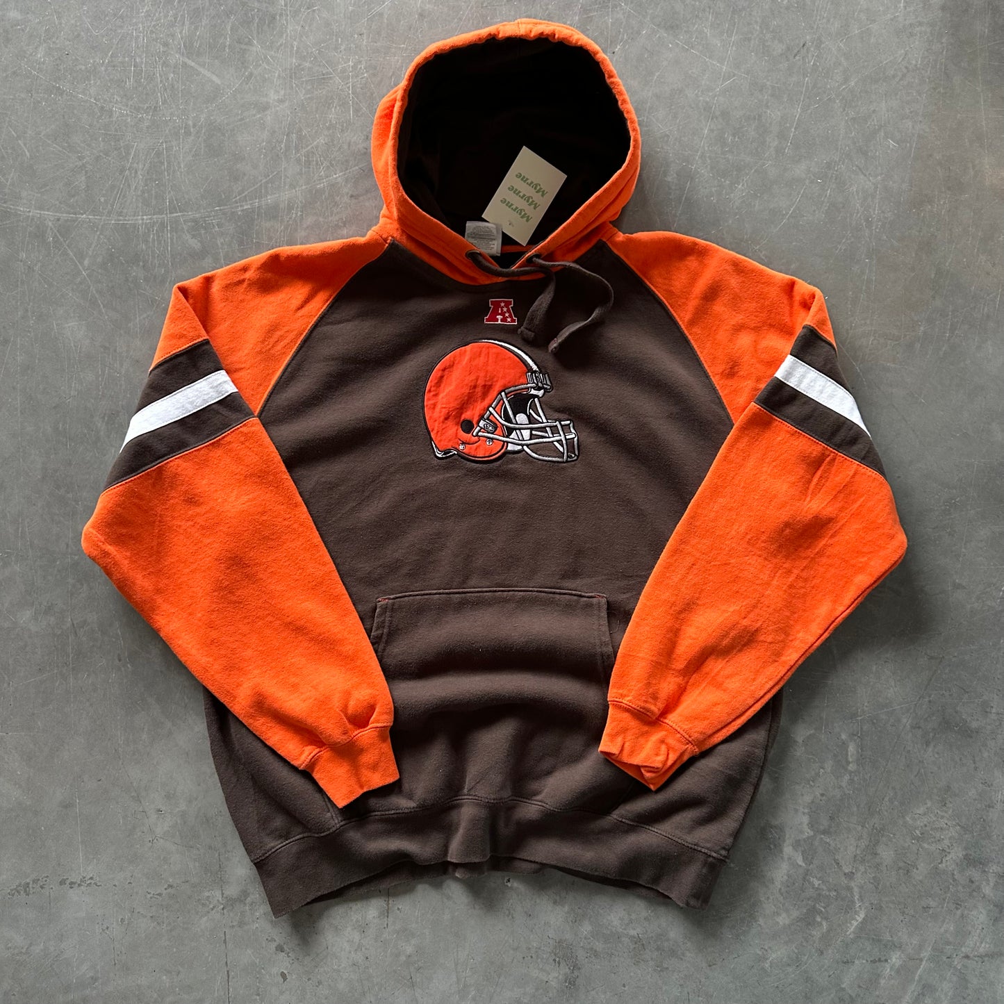 Vintage Cleveland Browns Hoodie Size L/XL