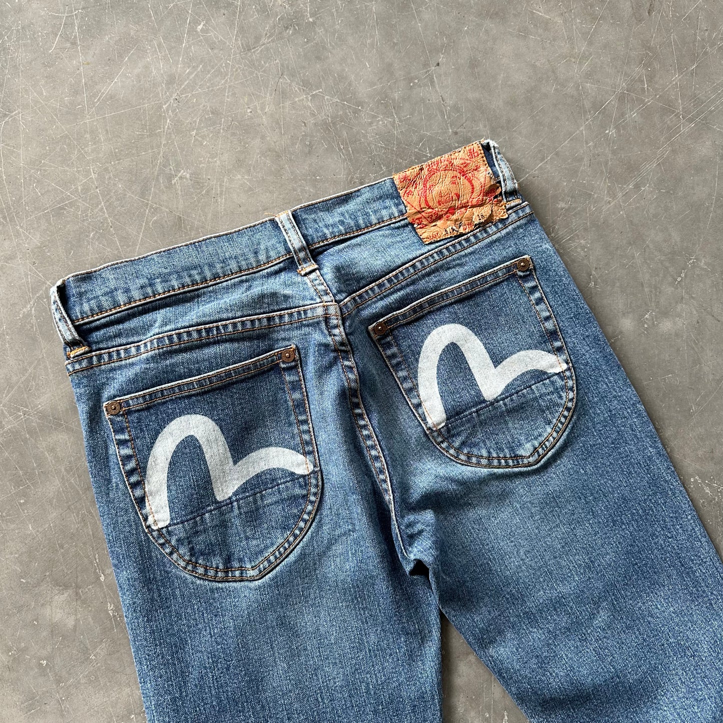 Vintage Evisu Denim W28 Reg