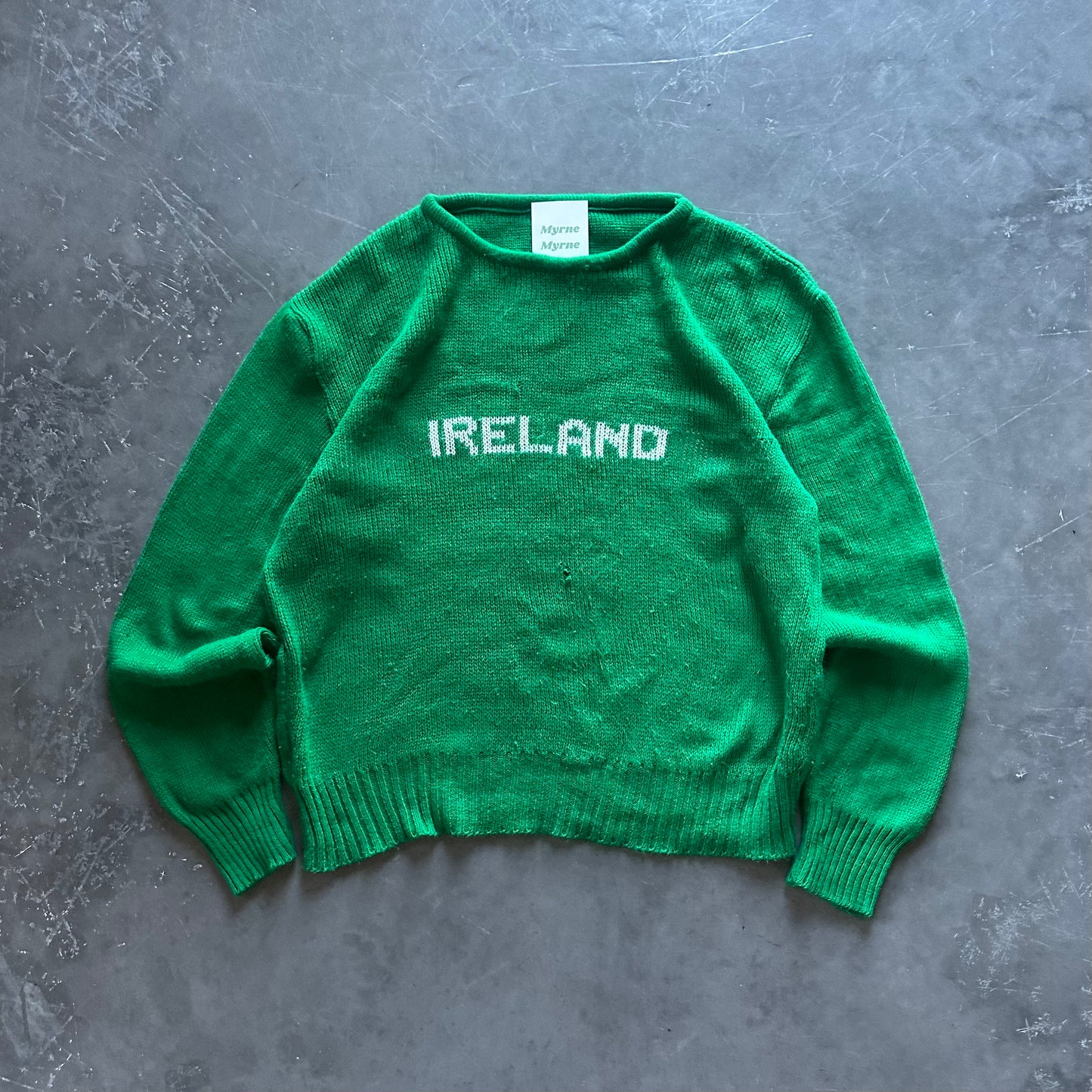 80's Vintage Ireland Sweater Size XL