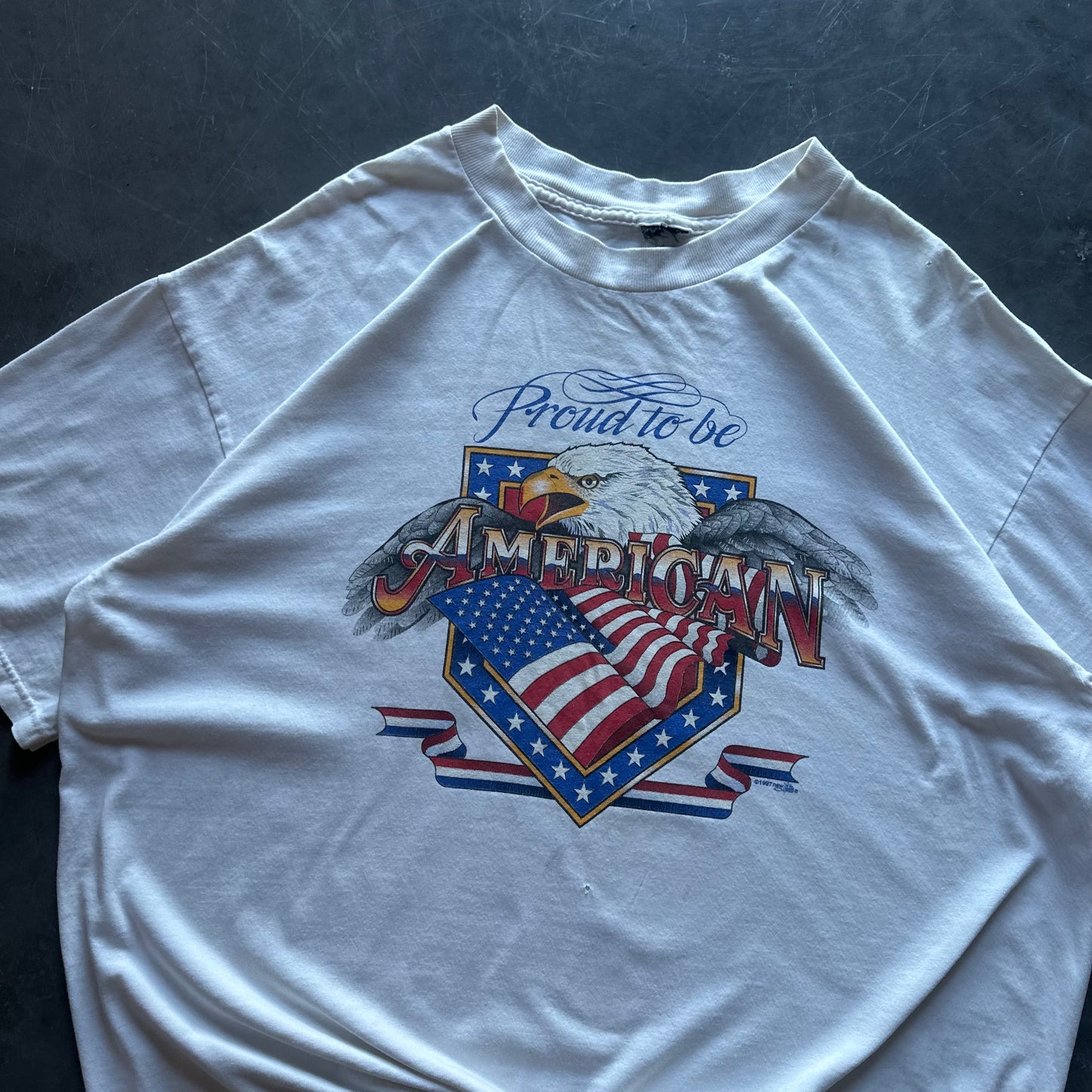 Vintage Proud to be American Tee Size XL