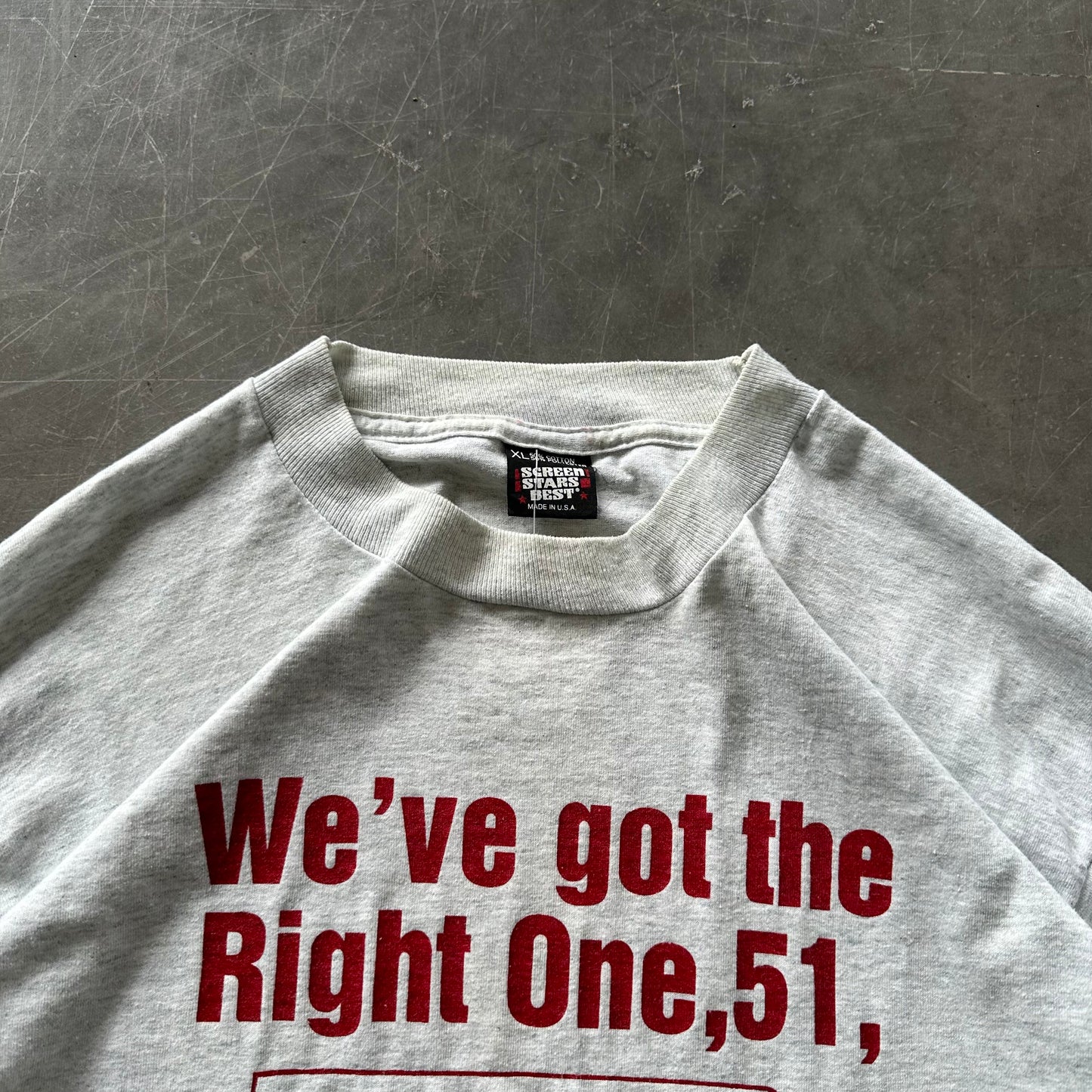 Vintage 51st State Tee Size XL