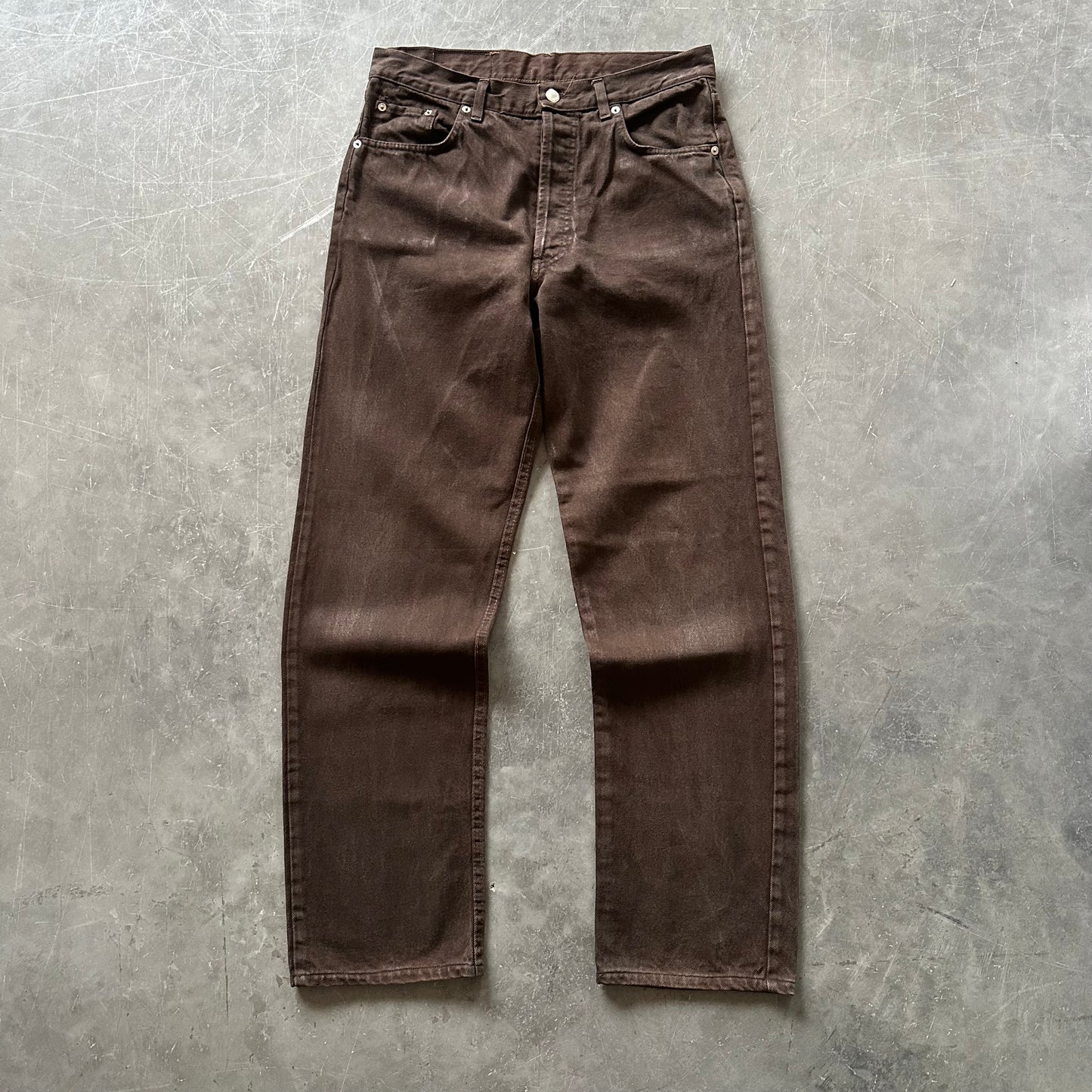 Vintage Brown Denim Jeans W33 REG