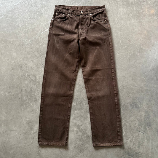 Vintage Brown Denim Jeans W33 REG