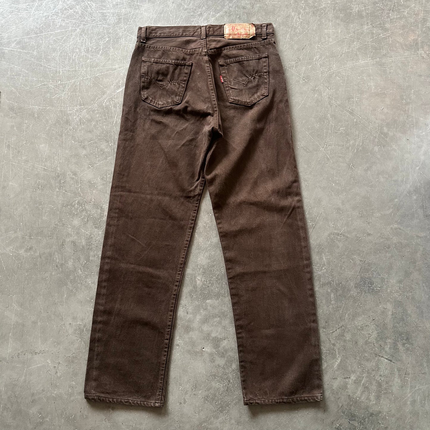 Vintage Brown Denim Jeans W33 REG