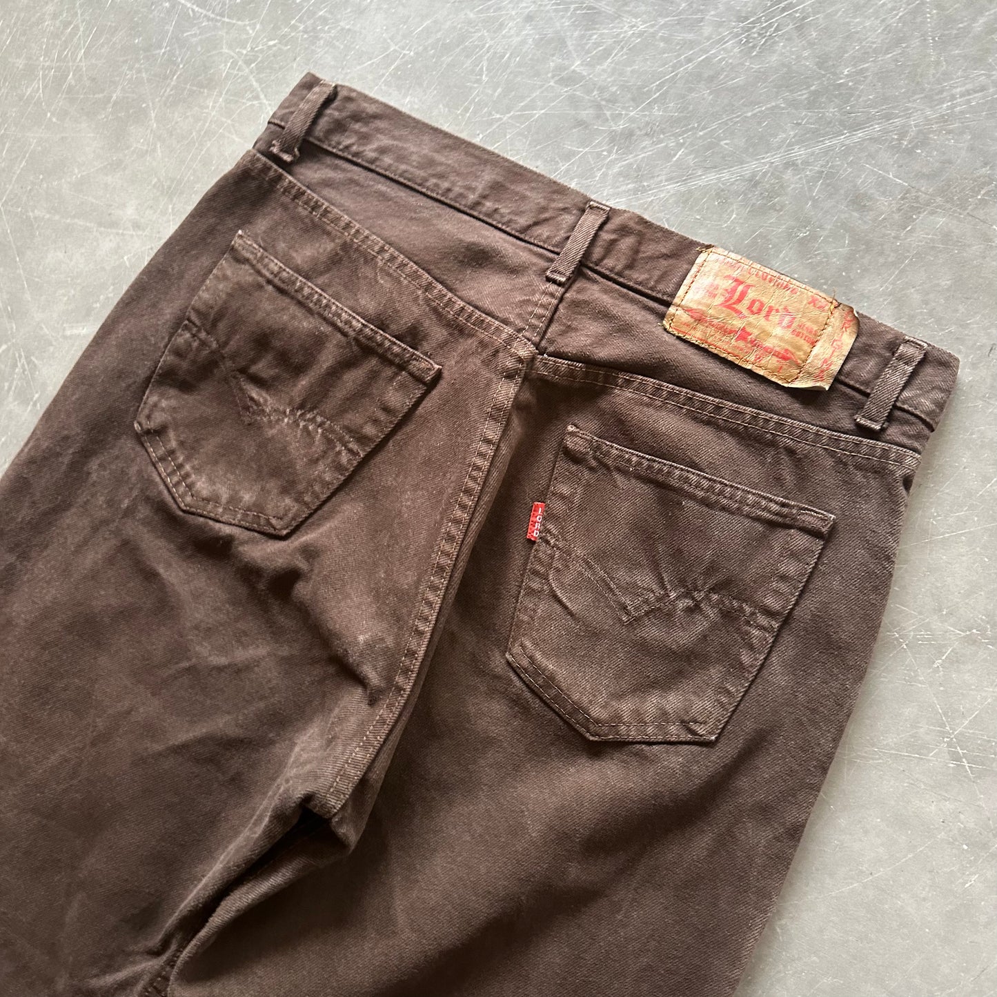 Vintage Brown Denim Jeans W33 REG