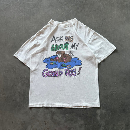 1996 Vintage Grand Dog Tee Size Large
