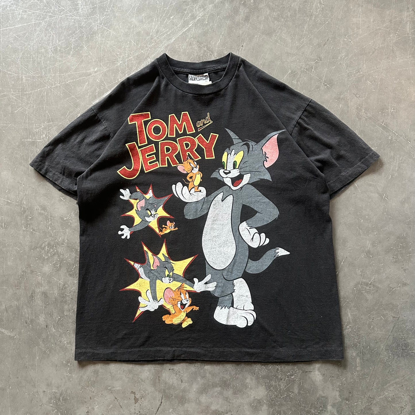 90's Original Tom & Jerry Tee Size XL