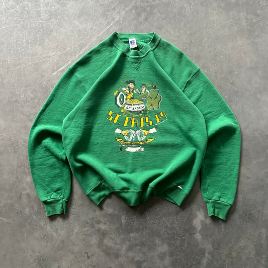 1989 St Patrick's Day Sweatshirt Size XL