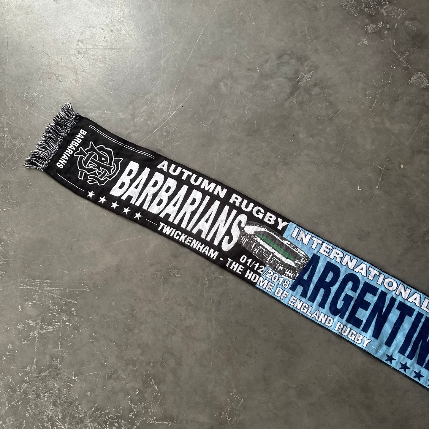 Rugby Half Scarf