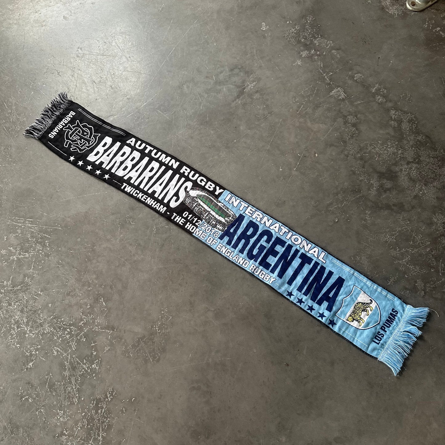 Rugby Half Scarf