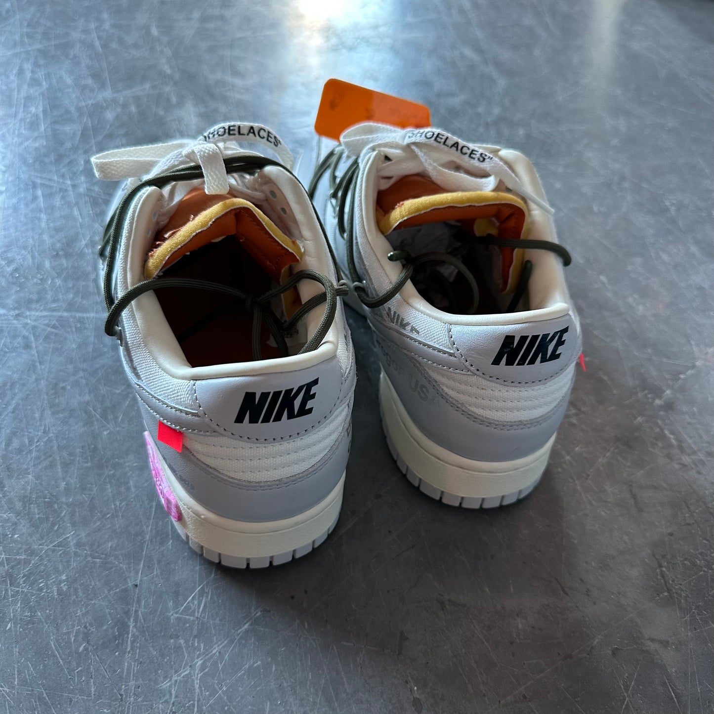 NIKE X OFF-WHITE Dunk Low LOT 22 UK 8