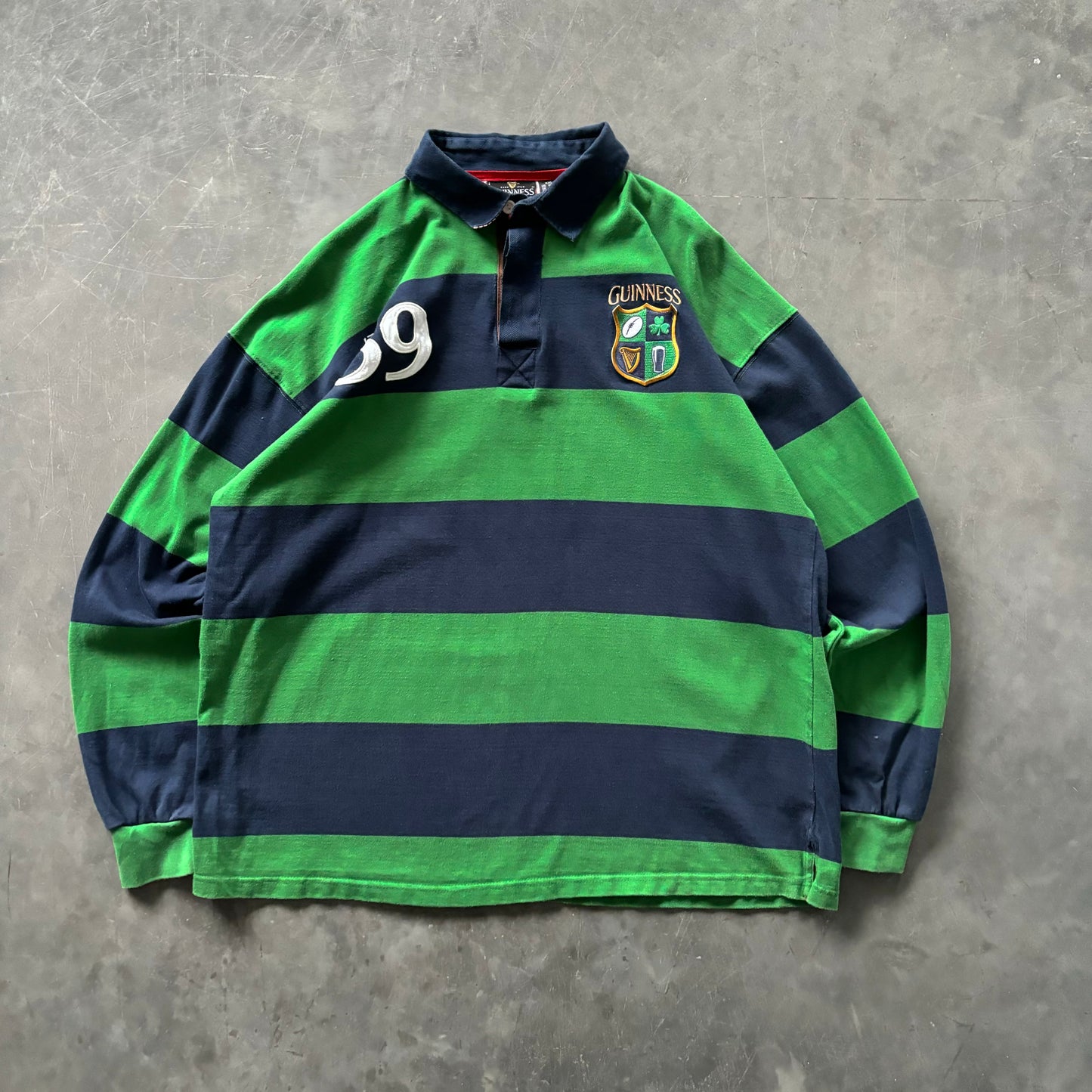 Vintage Guinness Rugby Shirt Size 2XL