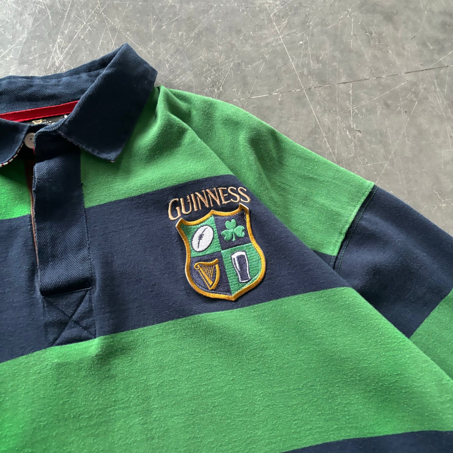 Vintage Guinness Rugby Shirt Size 2XL