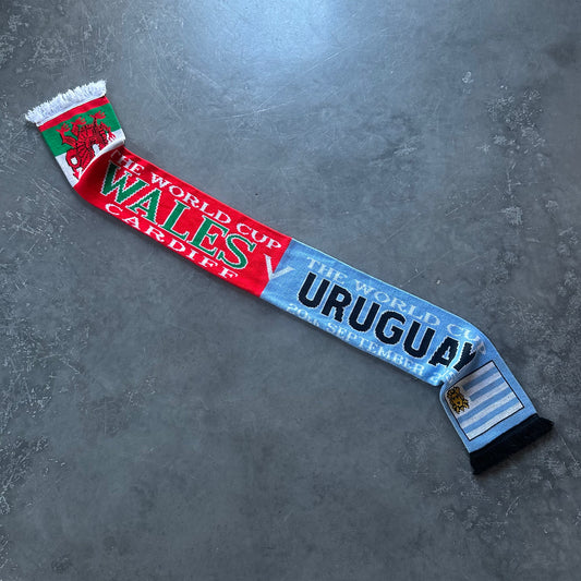 Uruguay vs Wales Rugby Scarf