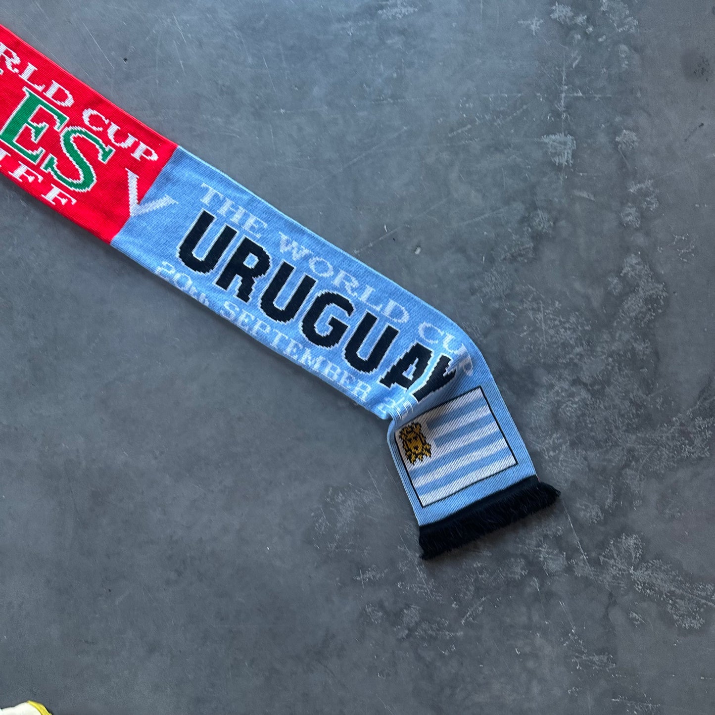 Uruguay vs Wales Rugby Scarf