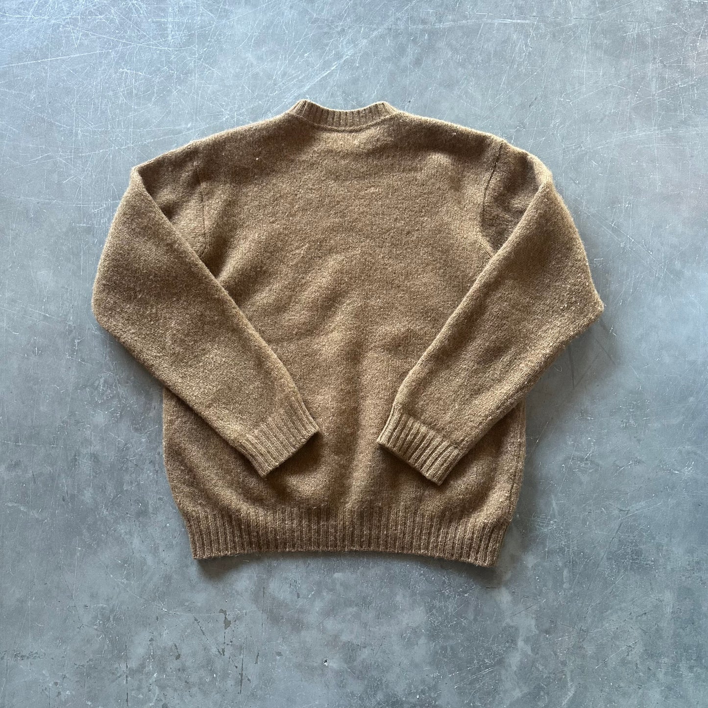 Vintage Shetland Wool Sweater Size Large