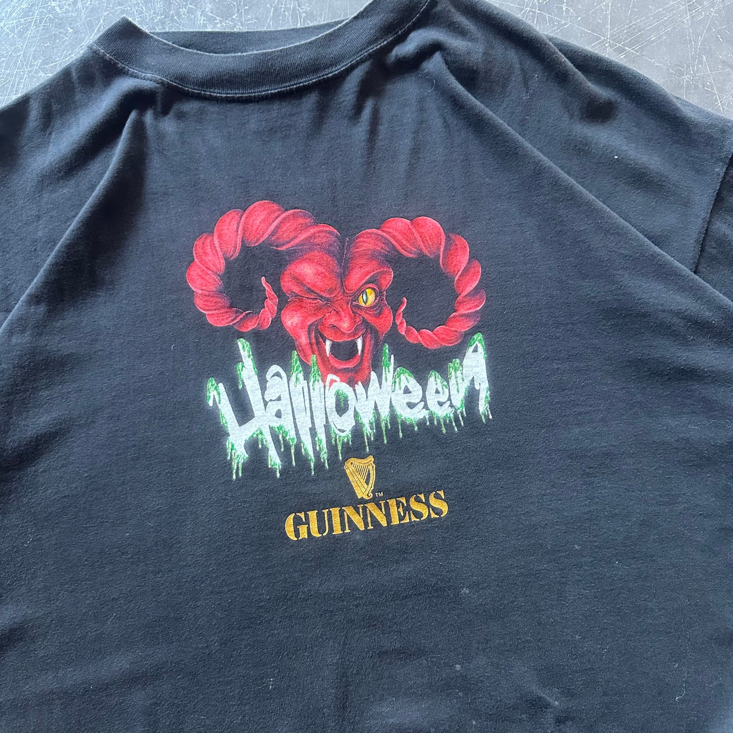 90's Guinness Halloween Tee Size XL