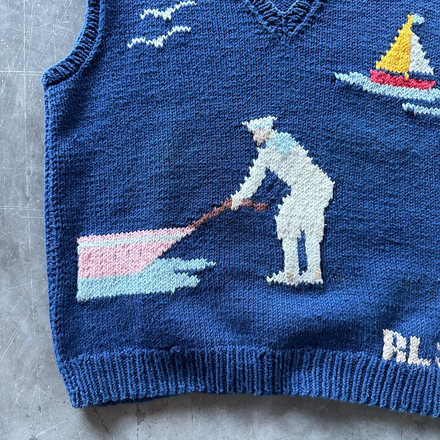 1983 Rare Ralph Lauren Hand-Knitted Sweater