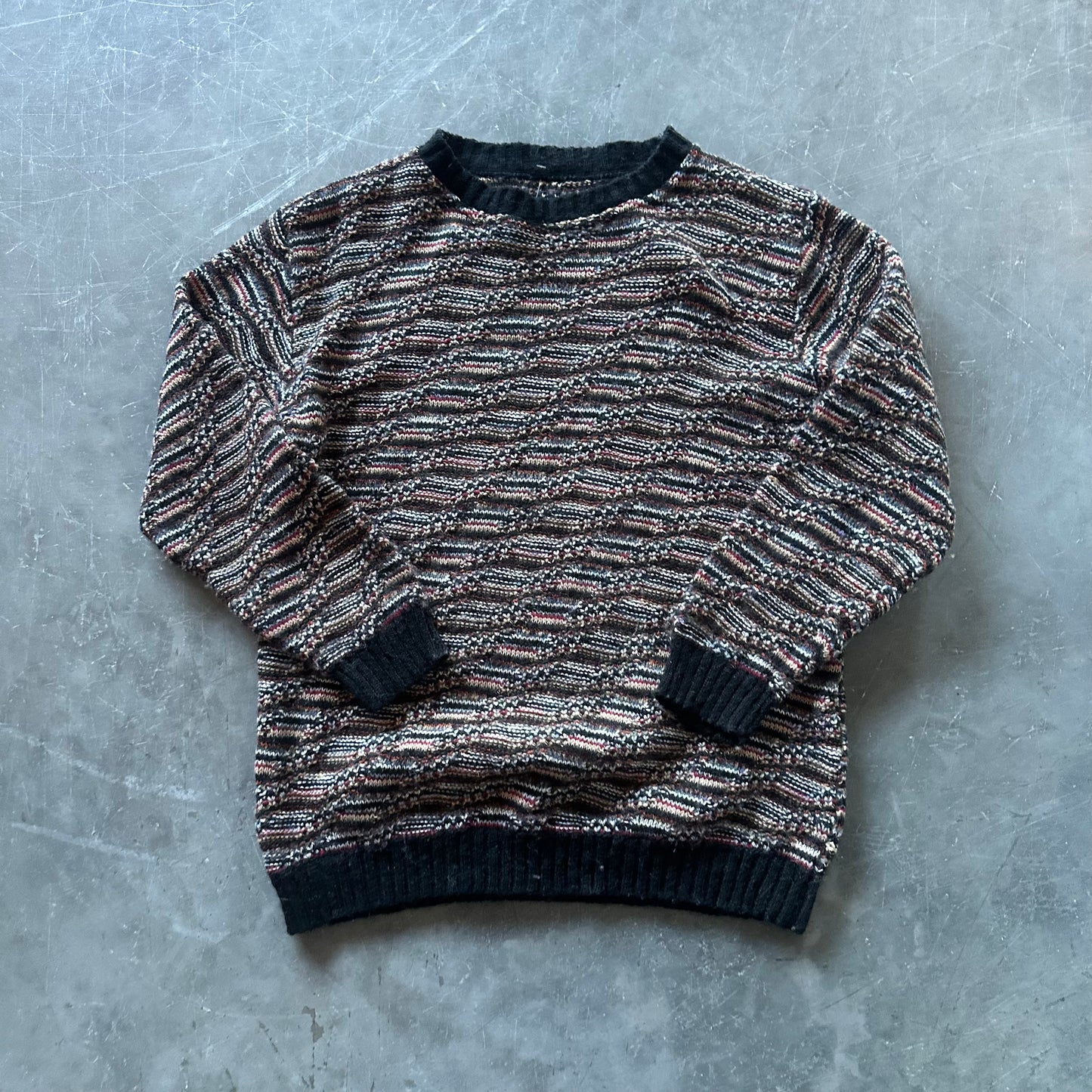 Vintage Multicolour Knit Size M