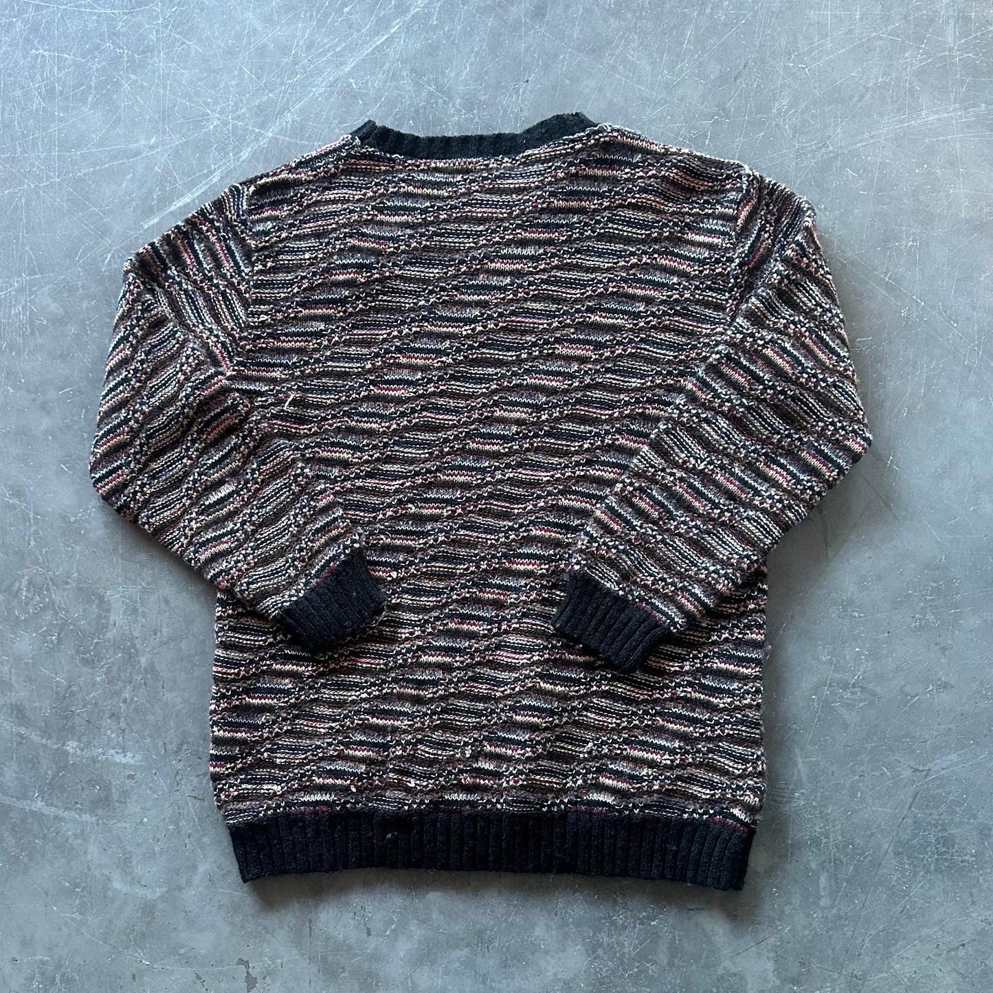 Vintage Multicolour Knit Size M