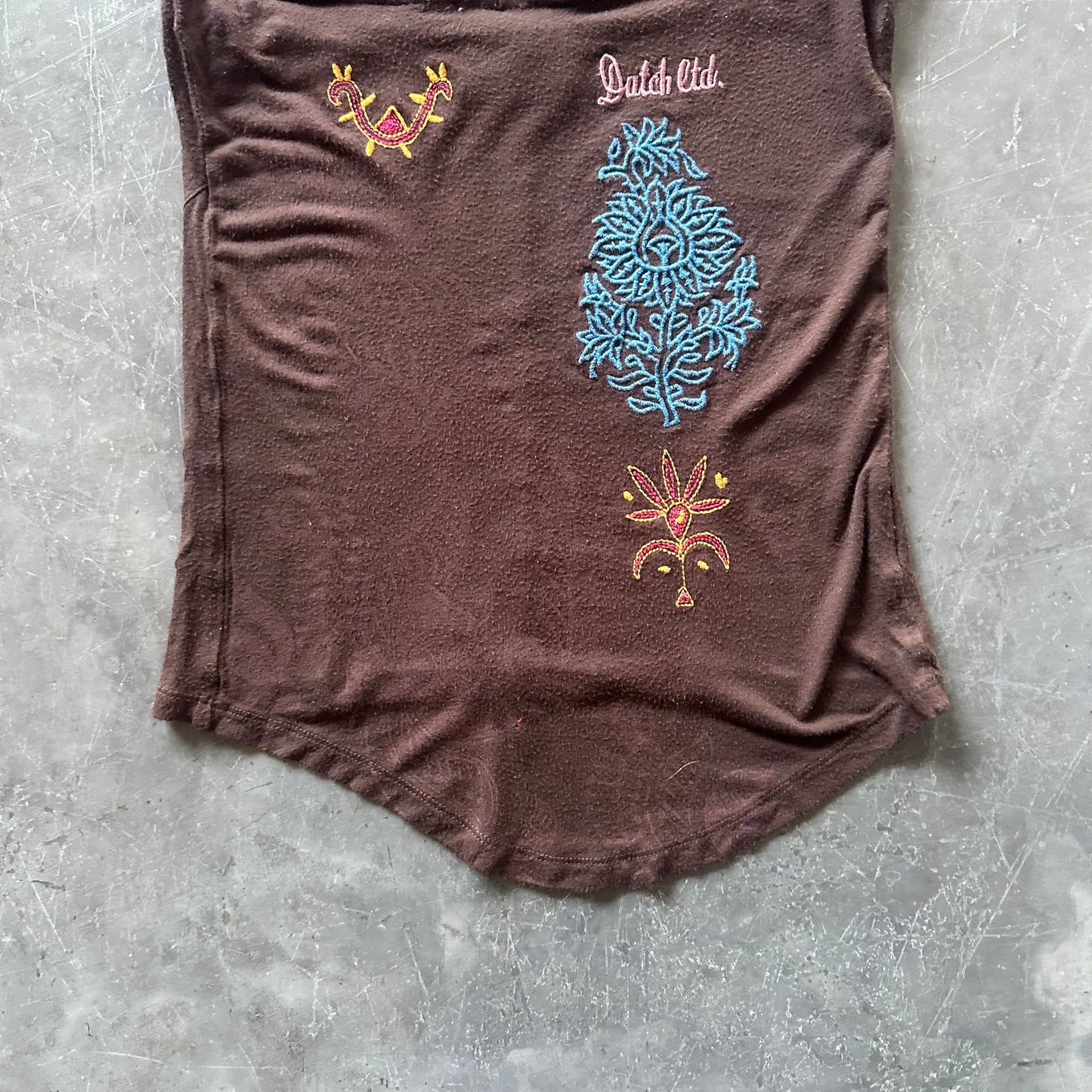 Vintage Embroidered Halter Size XS