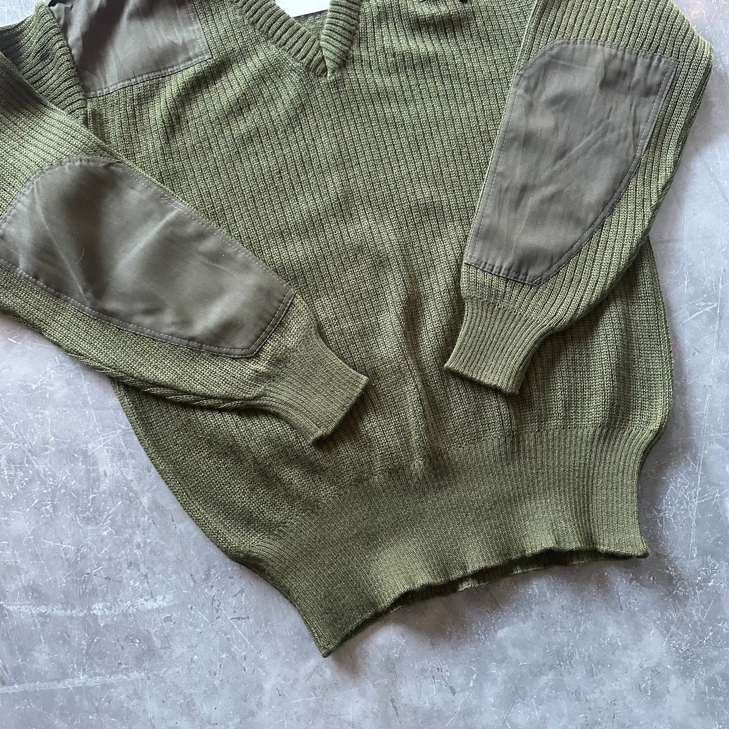 Vintage Military Style Knit Size Large