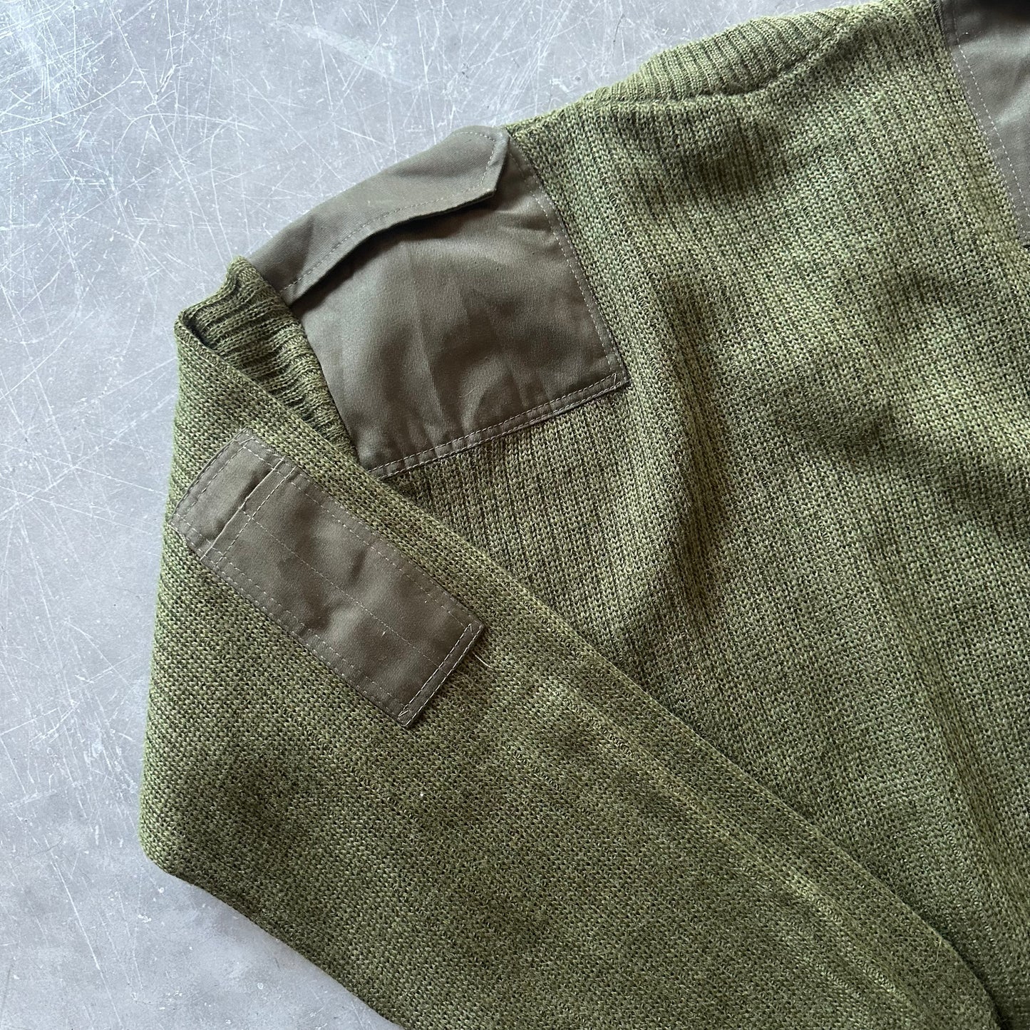 Vintage Military Style Knit Size Large