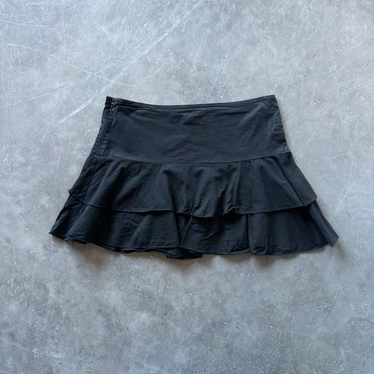 Vintage Frill Mini Skirt UK 8