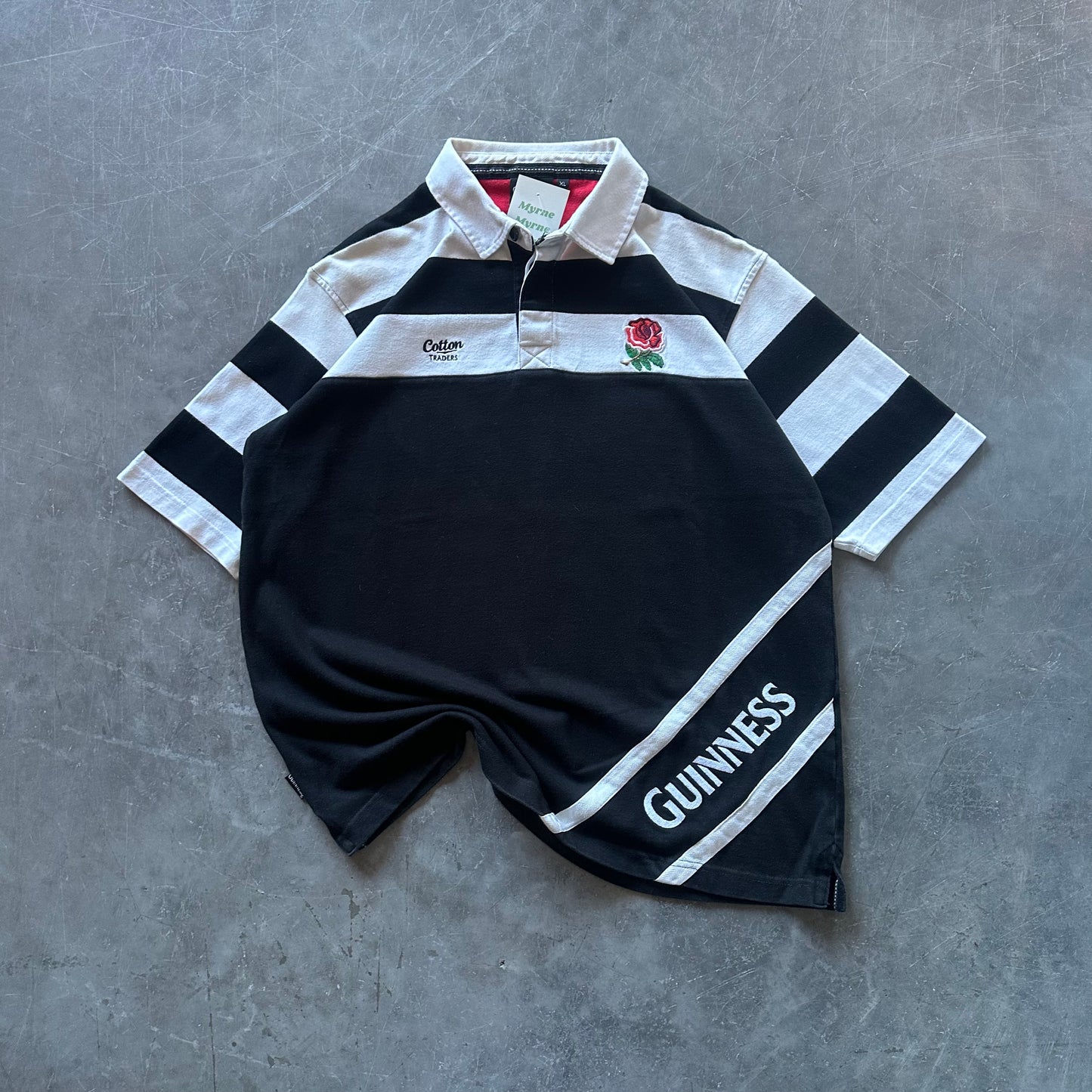 Vintage Guinness Rugby Shirt Size XL