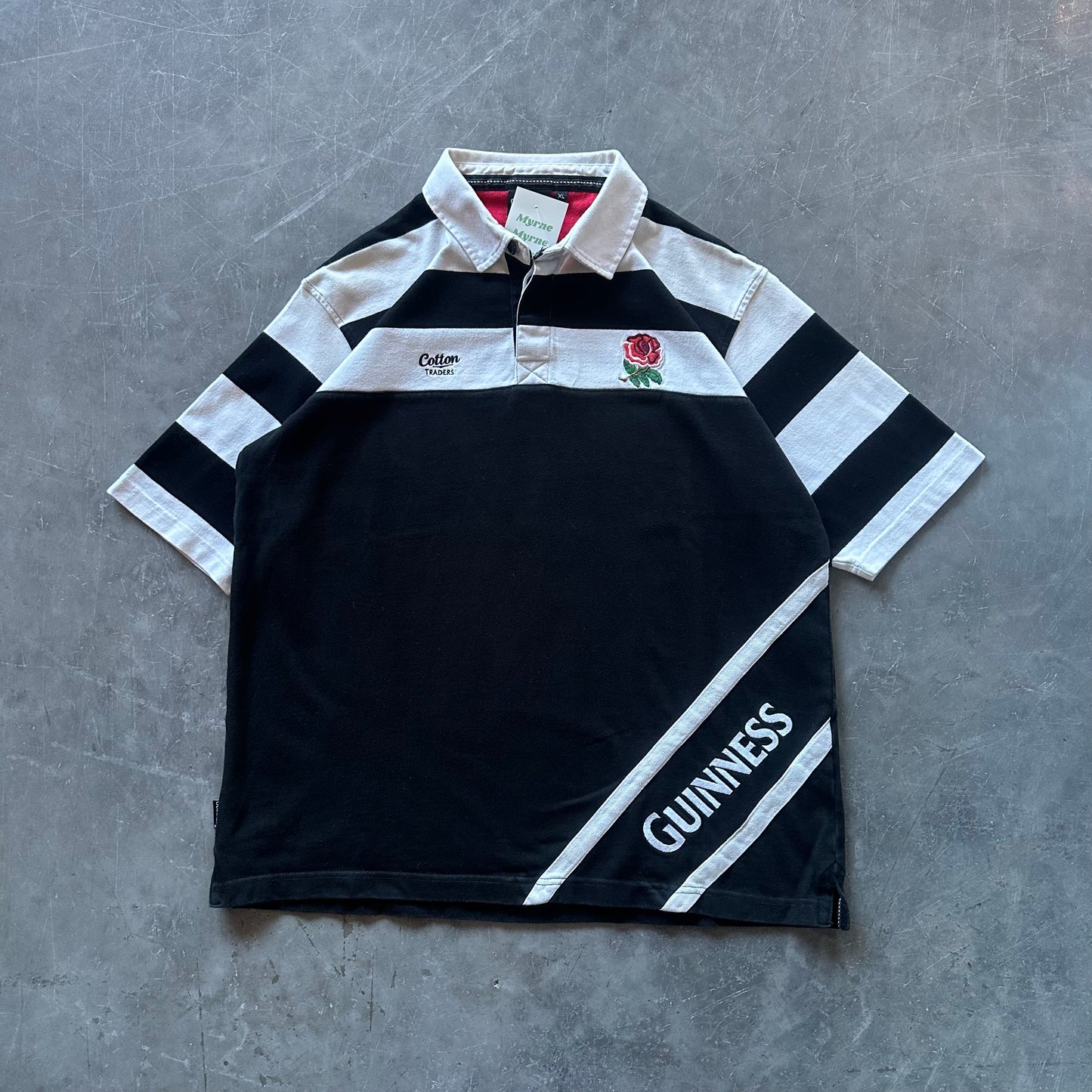 Vintage Guinness Rugby Shirt Size XL