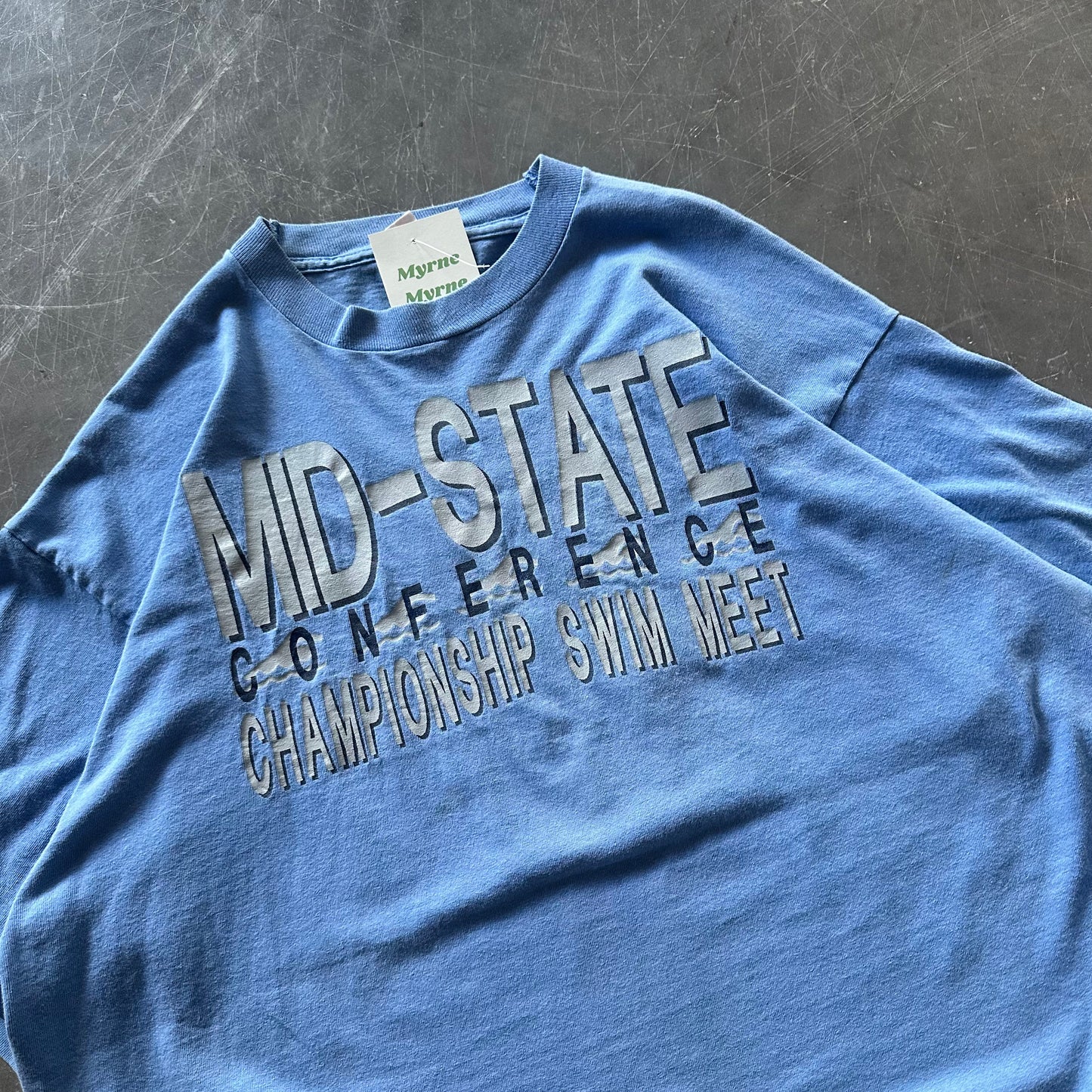 Vintage Swim Meet Tee Size XL