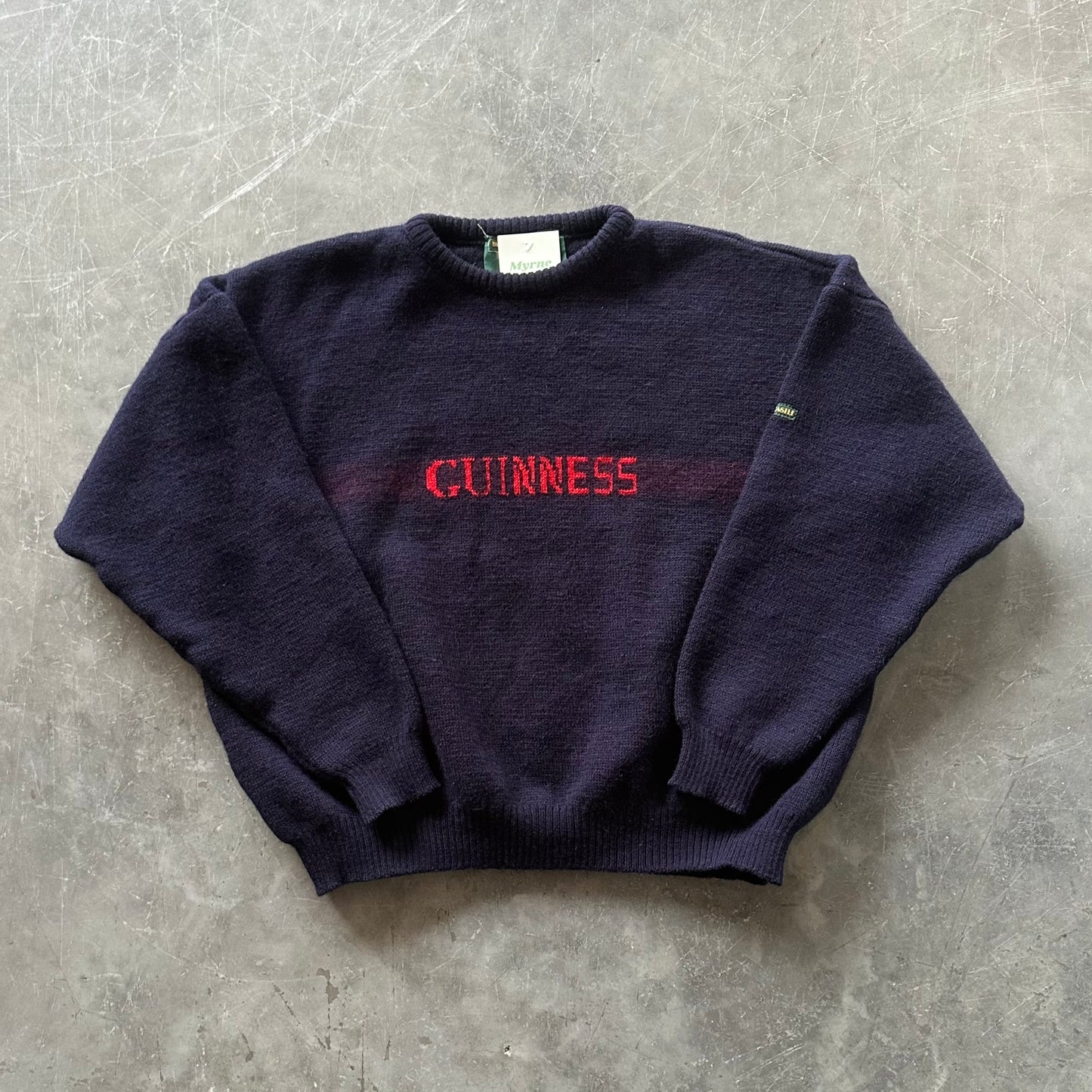 80's Vintage Guinness Sweater Size S/M