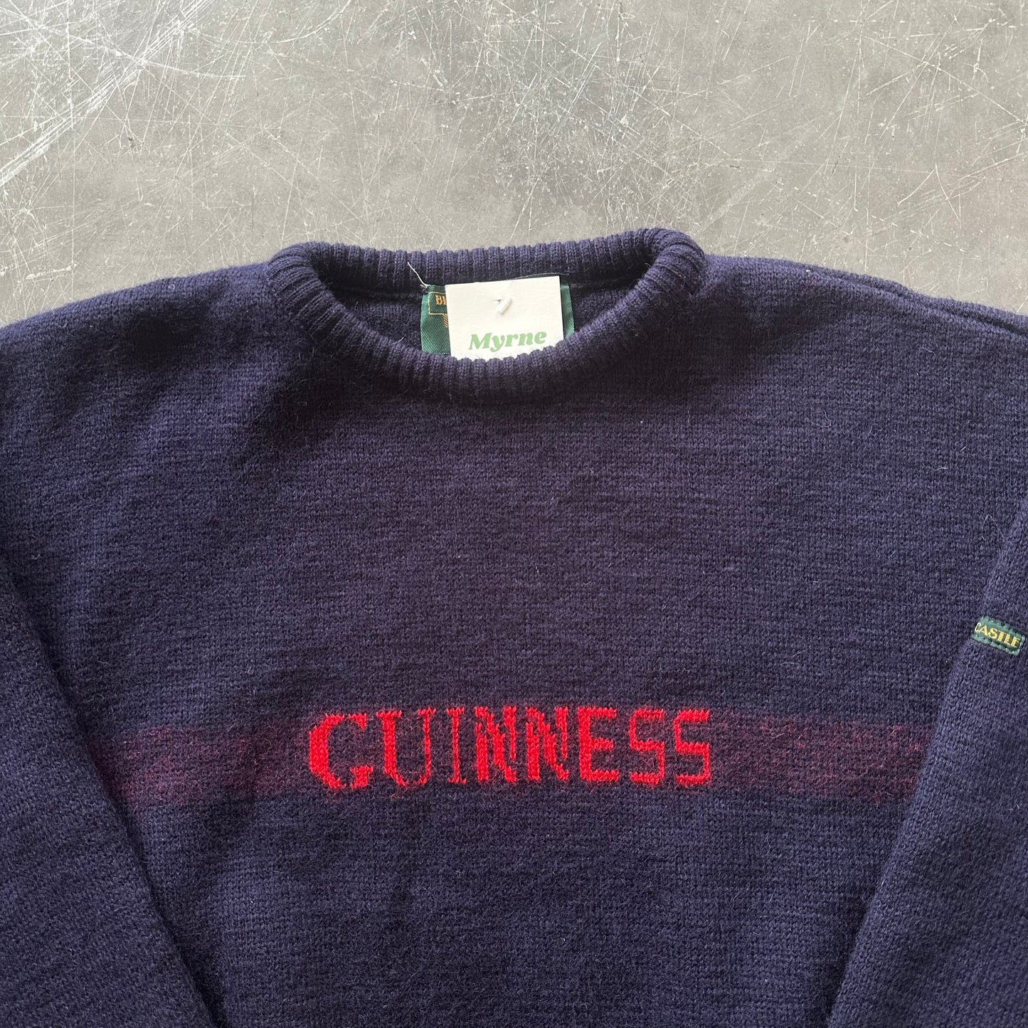 80's Vintage Guinness Sweater Size S/M