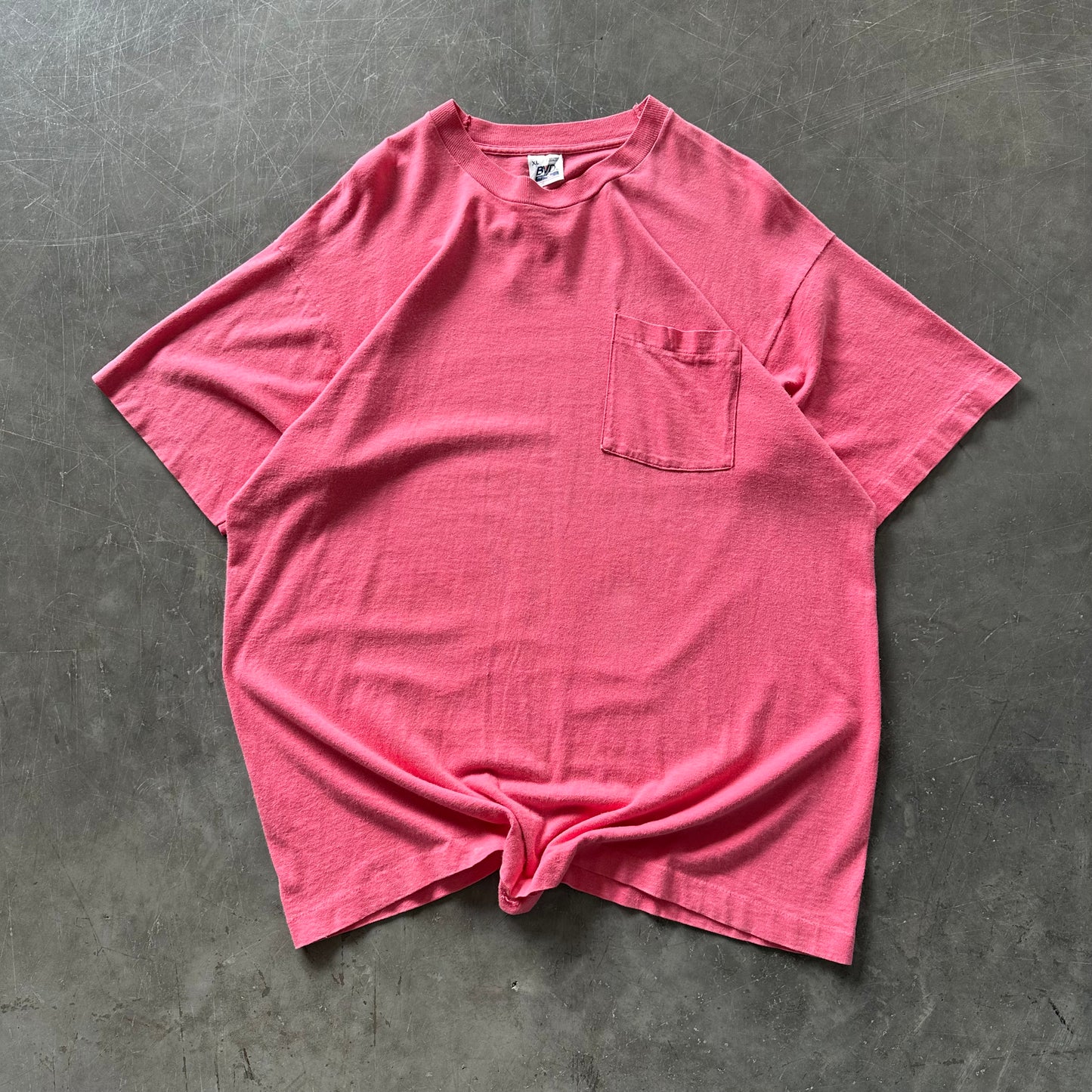 Vintage 90's Blank Pocket Tee Size XL