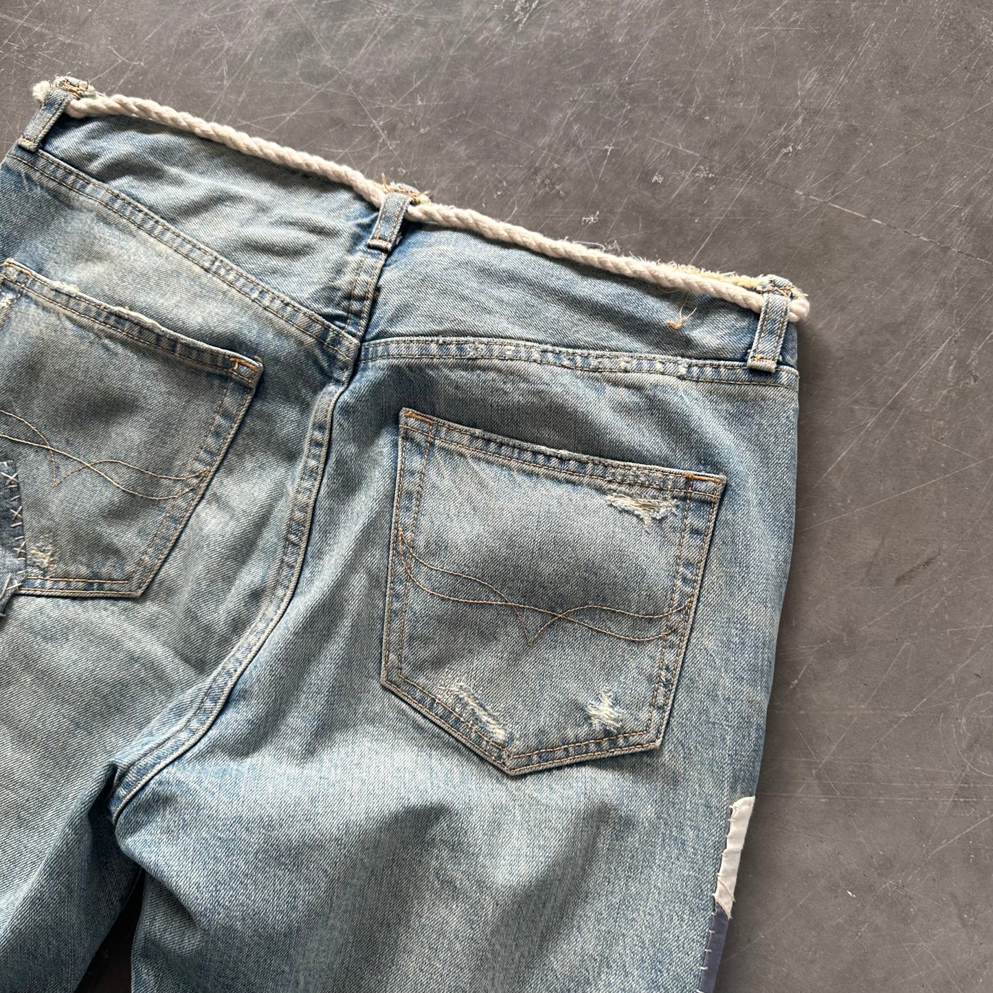 90's Ralph Lauren Patchwork Denim UK8/10