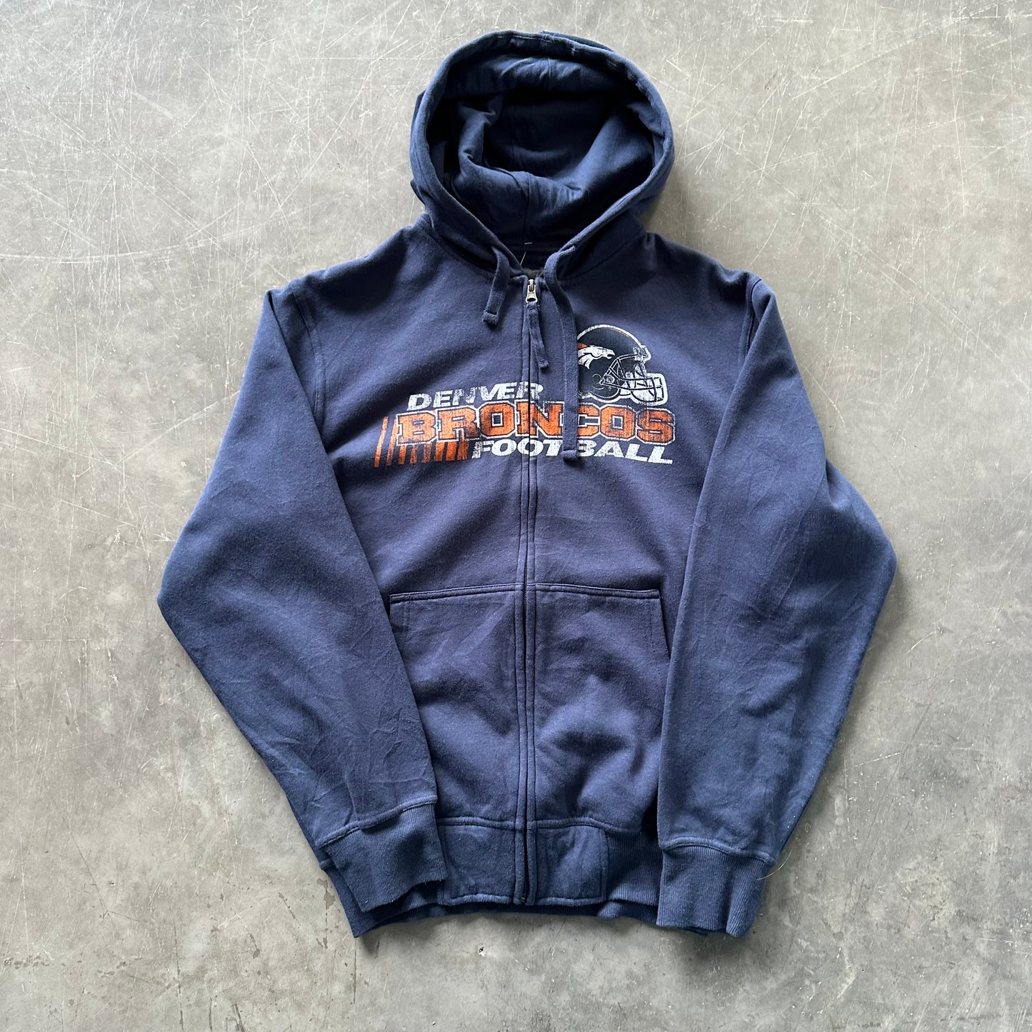 Vintage Broncos Zip-Up Size S/M