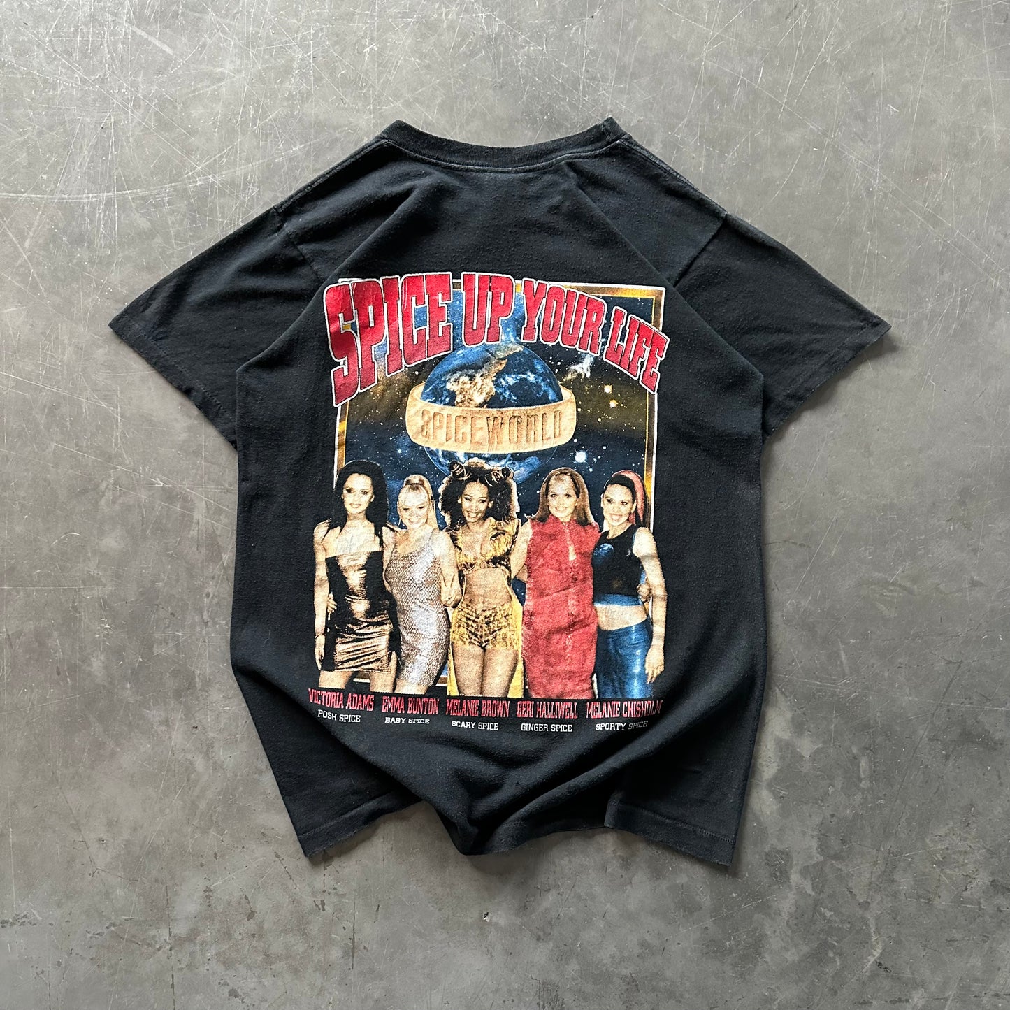 1997 Rare Spice Girls - Spice World Tee Size S/M