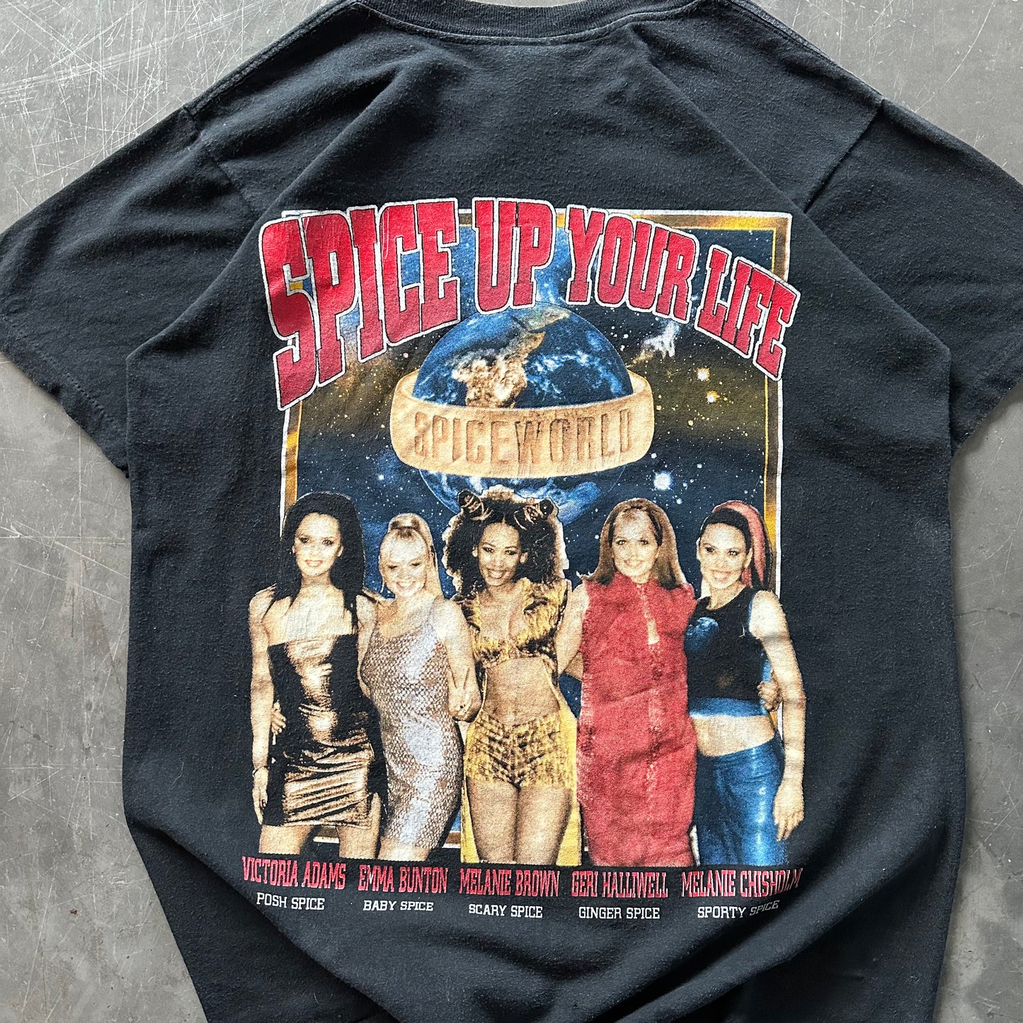 1997 Rare Spice Girls - Spice World Tee Size S/M