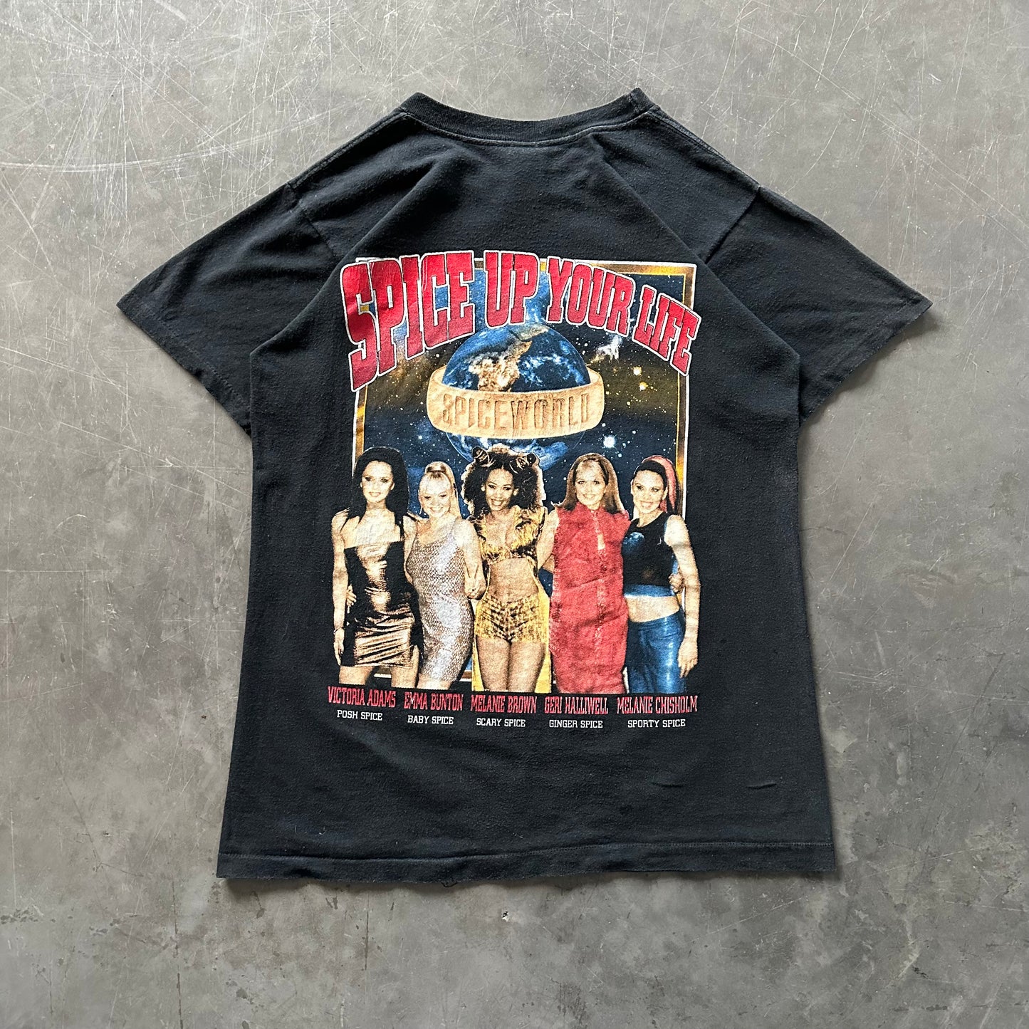 1997 Rare Spice Girls - Spice World Tee Size S/M