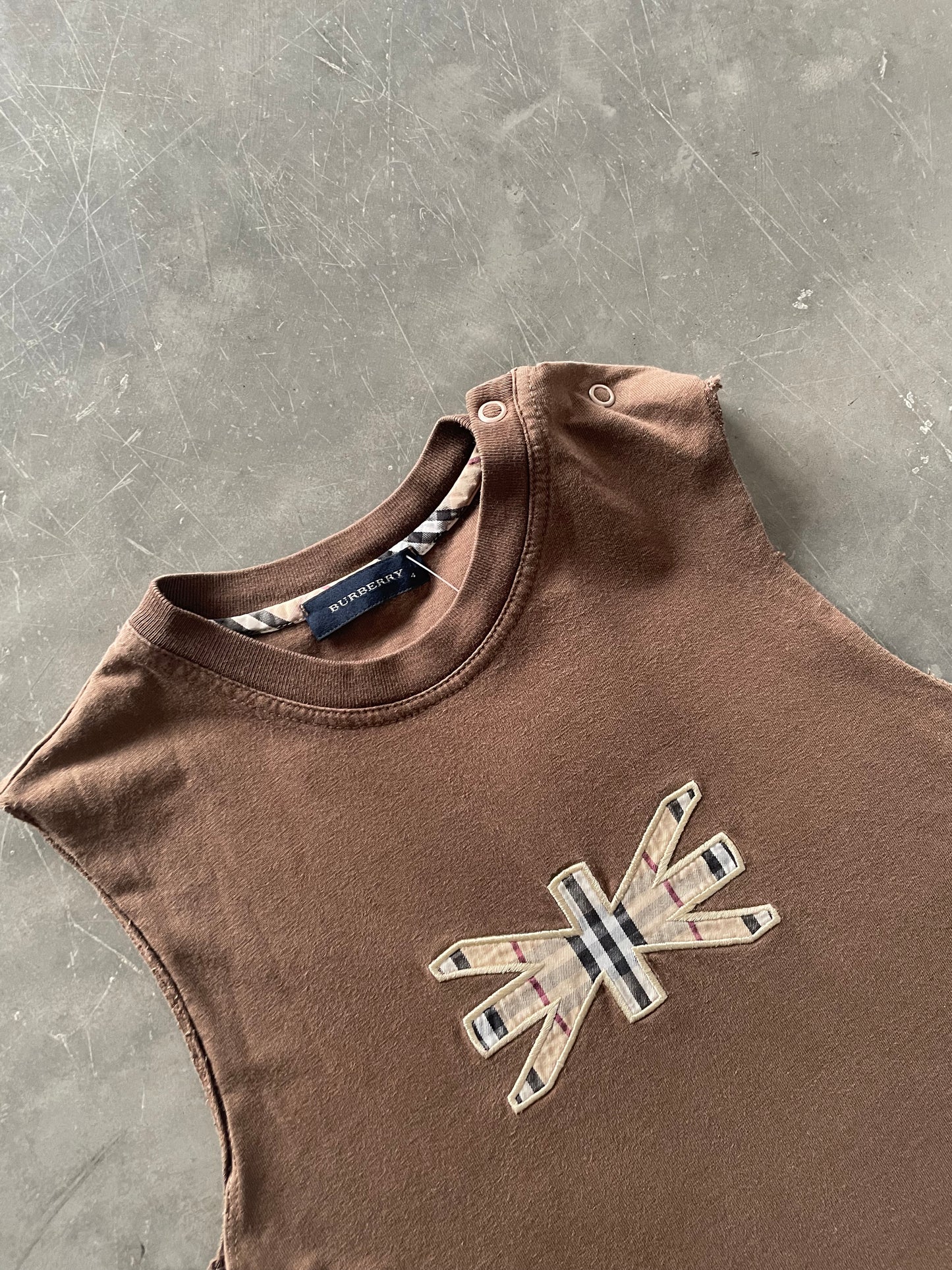 Vintage Burberry Tank Top Size XS